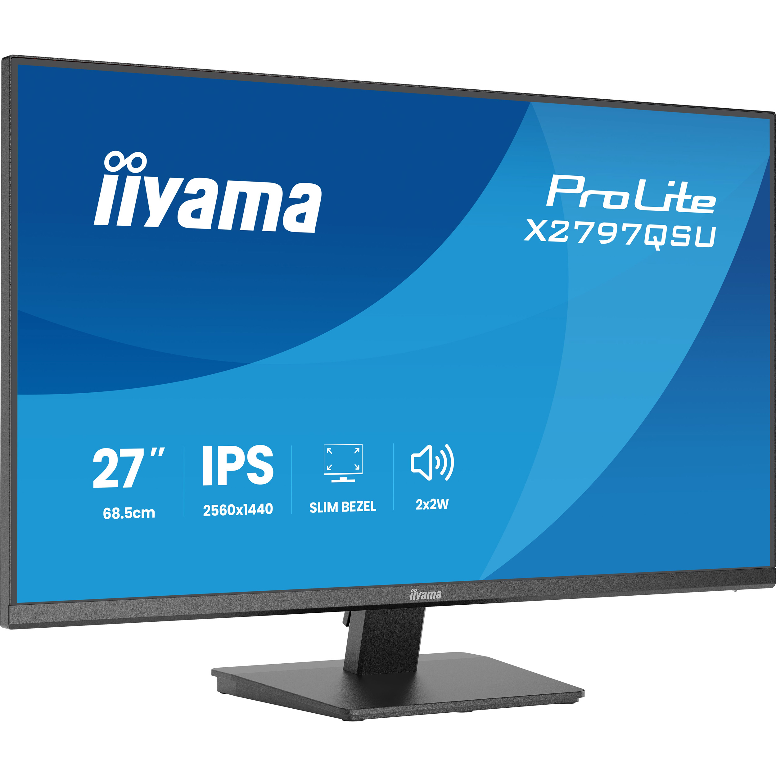 Монітор 27" IIYAMA ProLite X2797QSU-B1 Matte Black