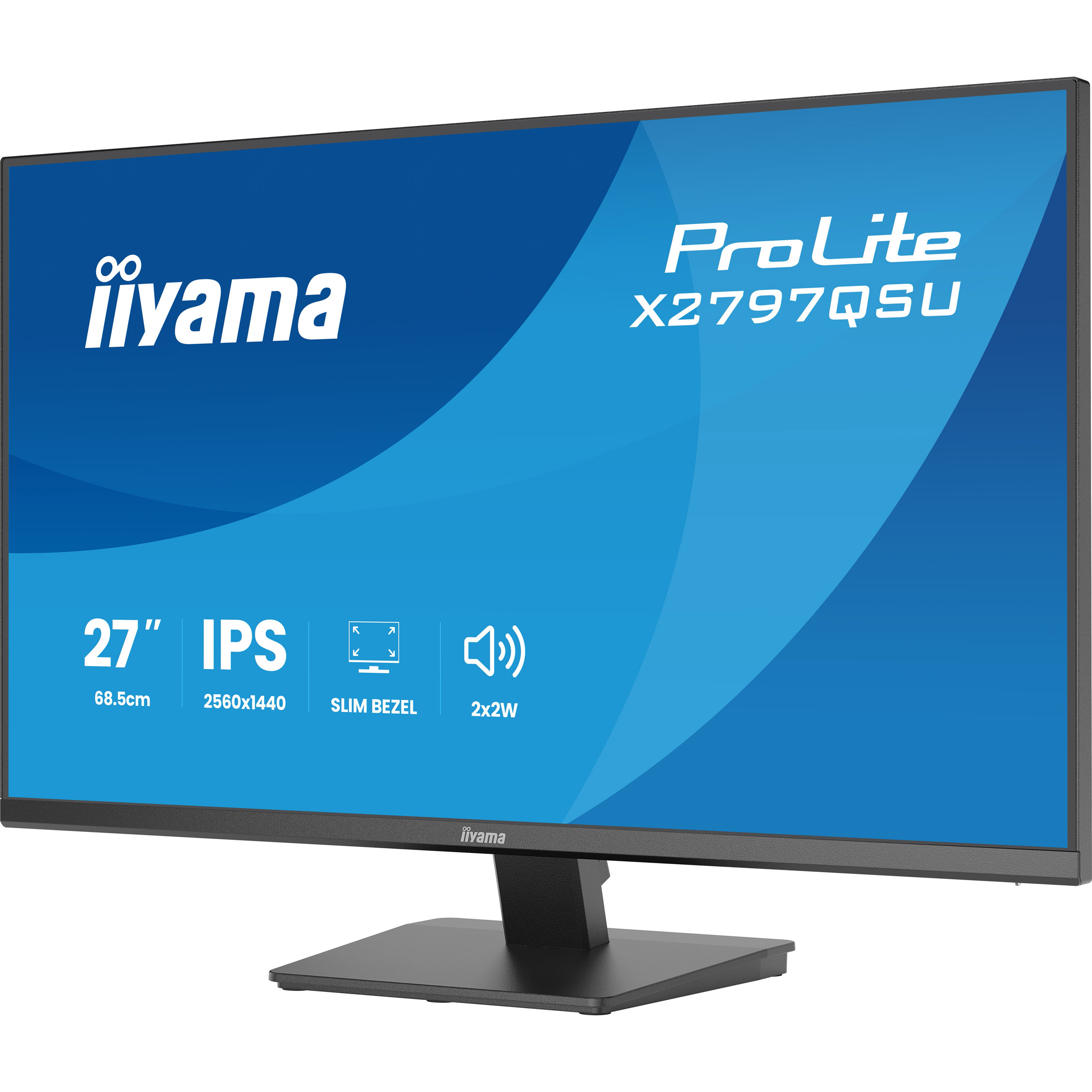 Монітор 27" IIYAMA ProLite X2797QSU-B1 Matte Black