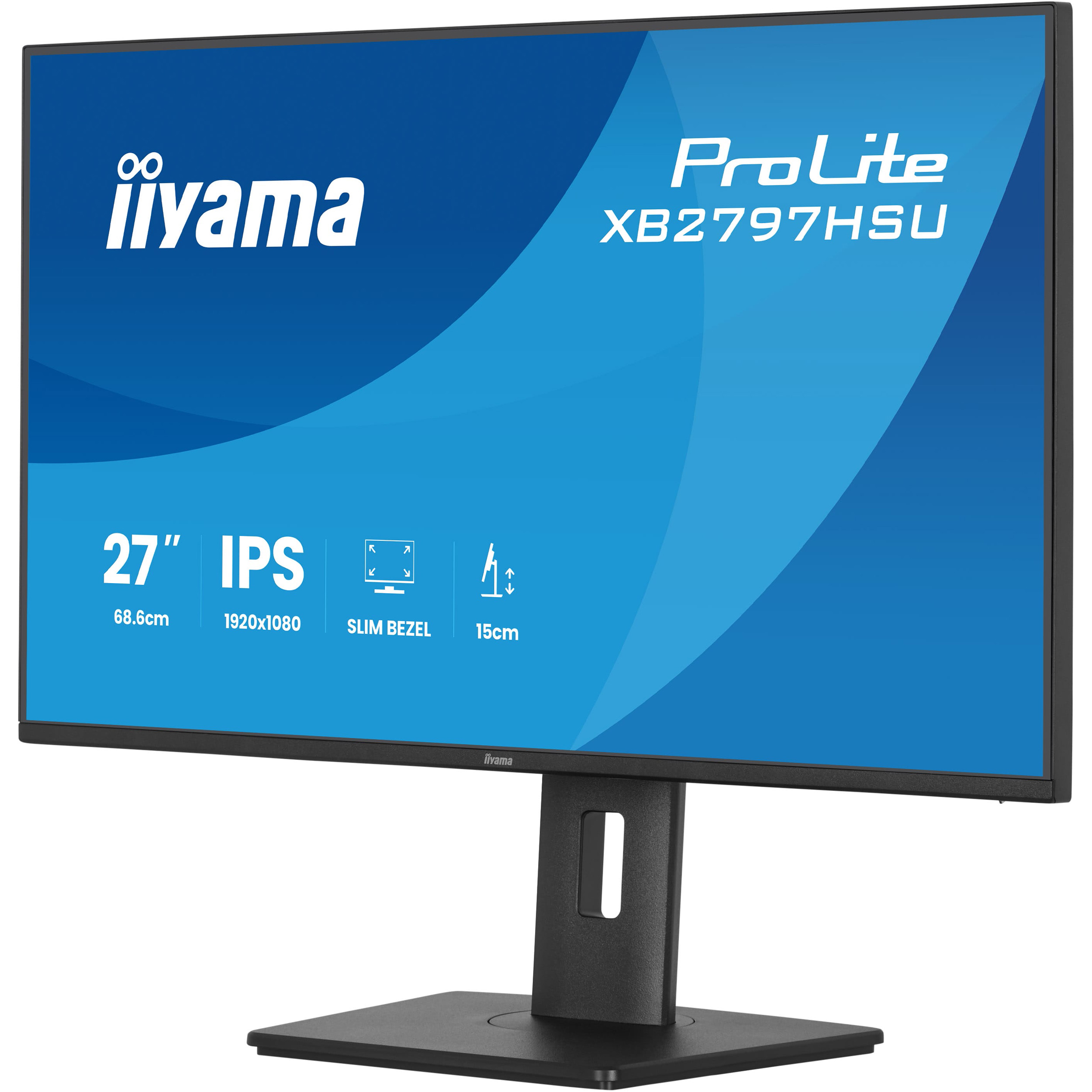 Монітор 27" IIYAMA ProLite XB2797HSU-B1 Matte Black