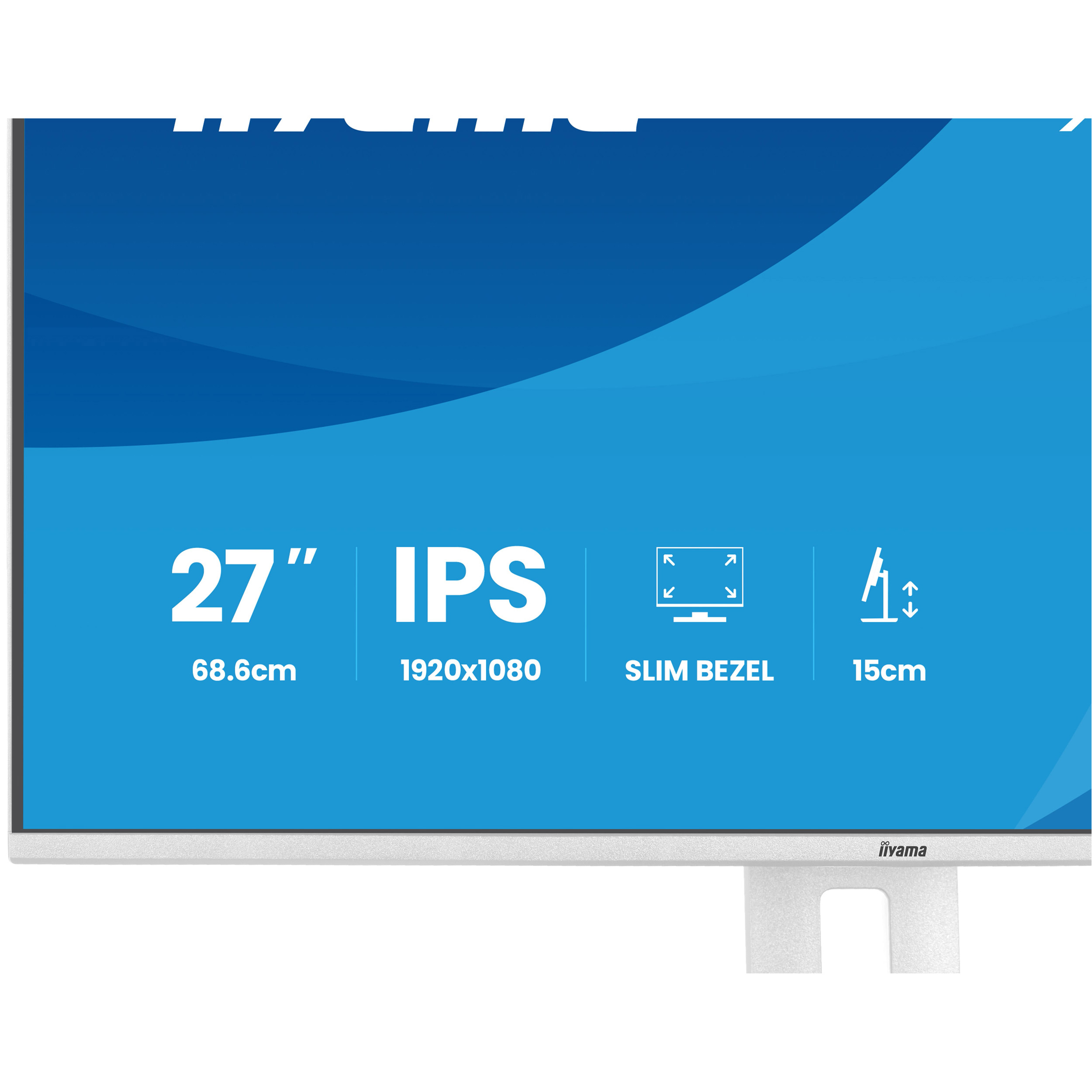 Монітор 27" IIYAMA ProLite XB2797HSU-W1 Matte White