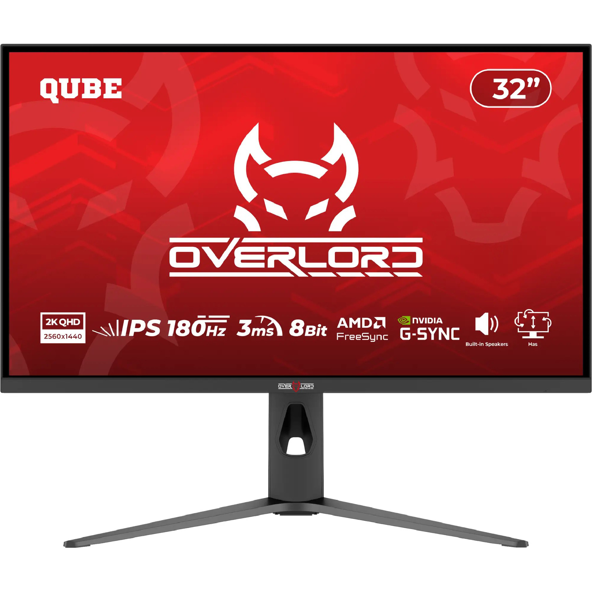 Монітор 32" QUBE Overlord G32Q180HS