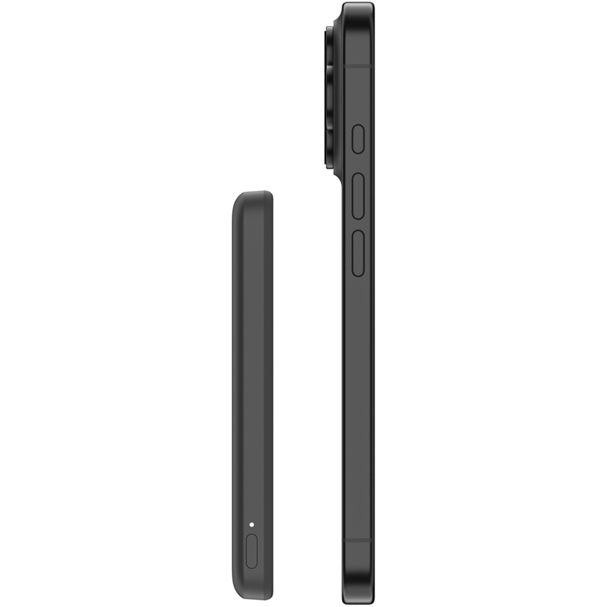 Повербанк з бездротовою зарядкою BELKIN BoostCharge Slim Magnetic Power Bank 5K 15W 5000mAh Black (BPD010HQBK)