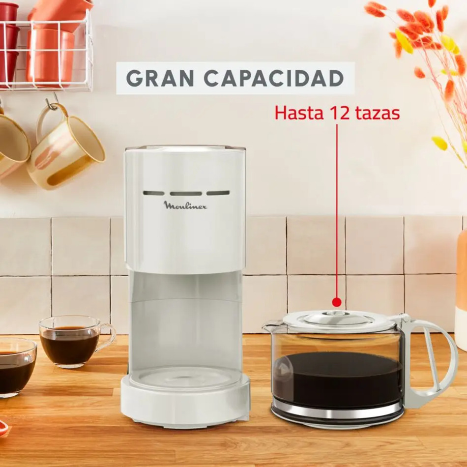 Капельная кофеварка MOULINEX Uno FG121A10