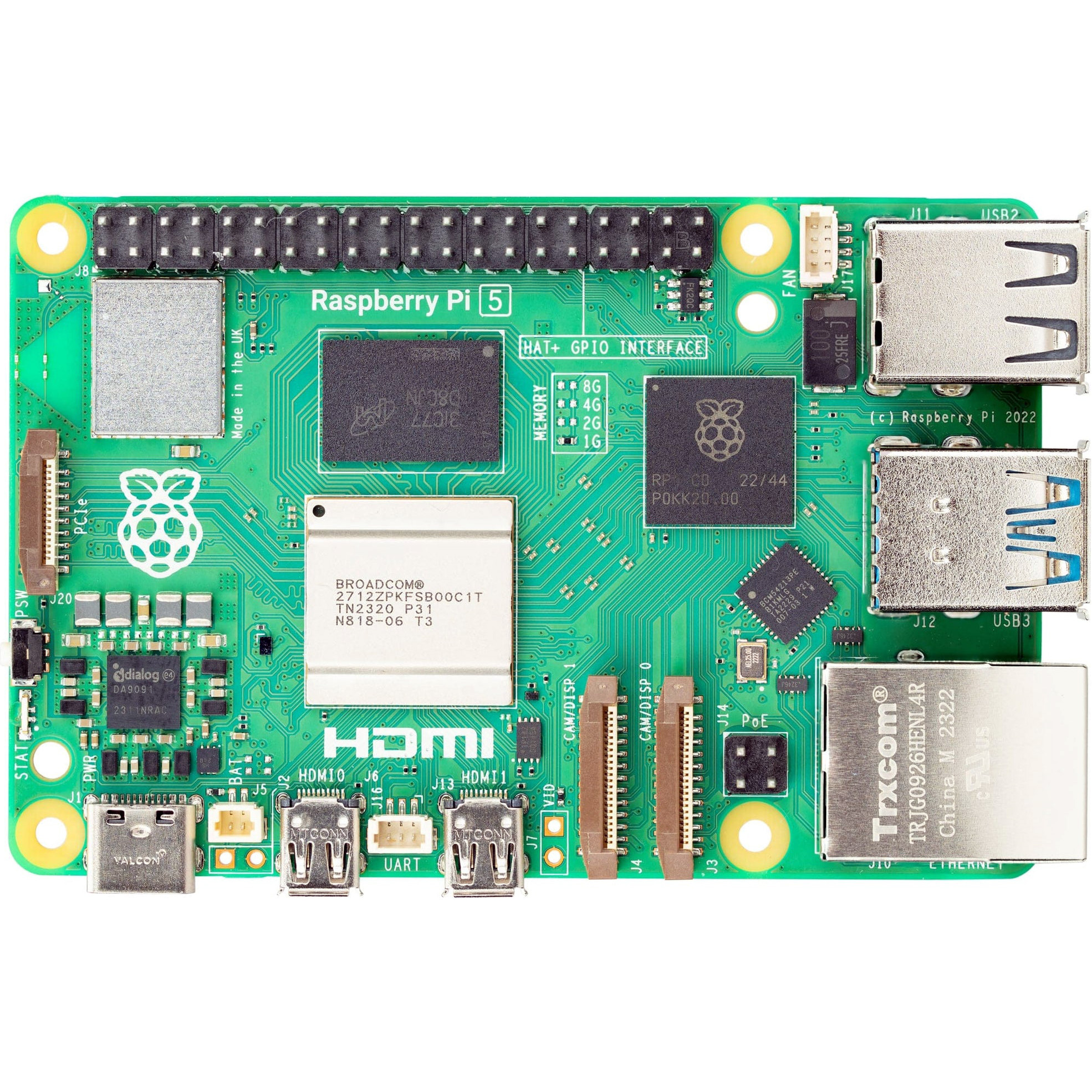 Микро-ПК RASPBERRY PI 5 1GB (SC2162)