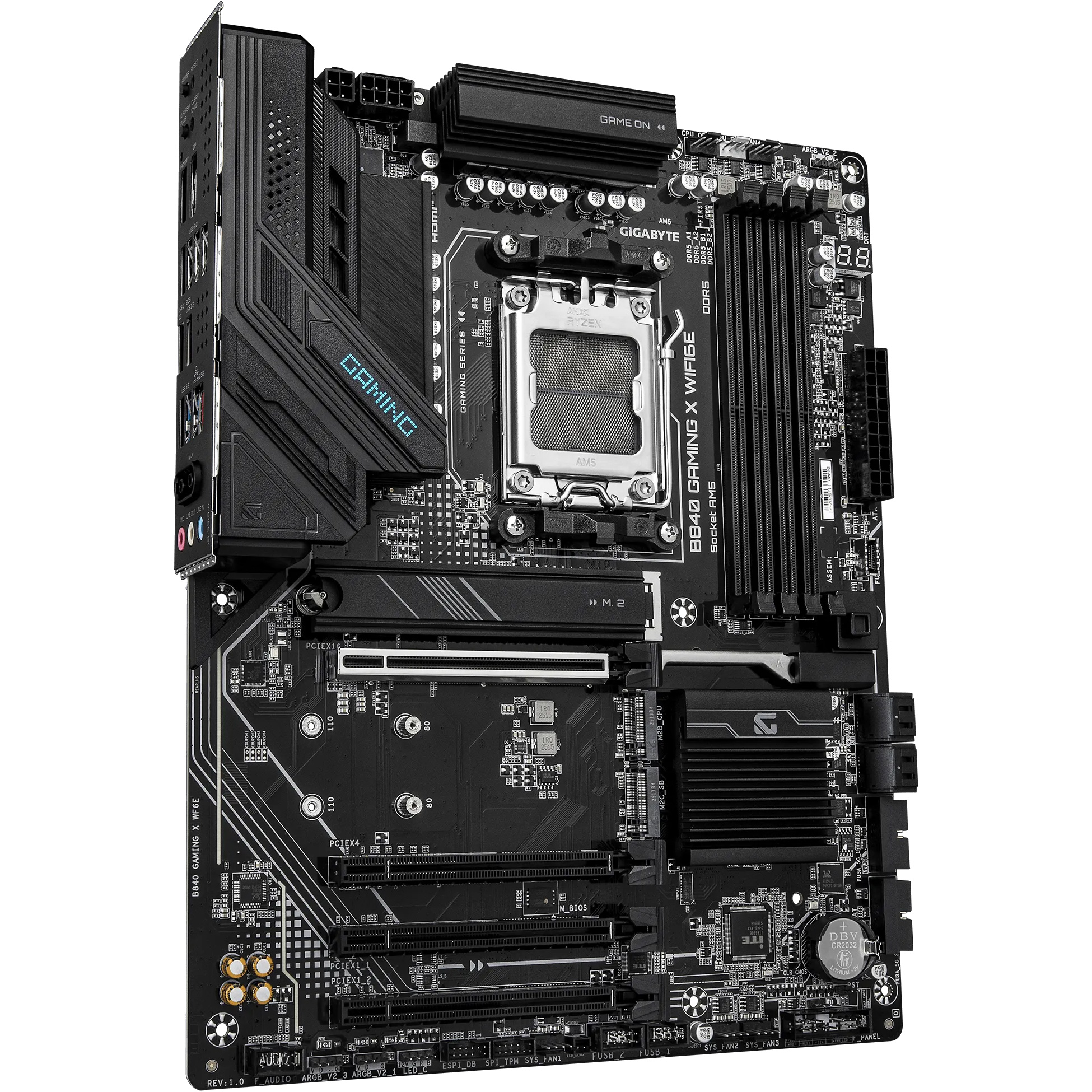 Материнская плата GIGABYTE B840 Gaming X WiFi6E