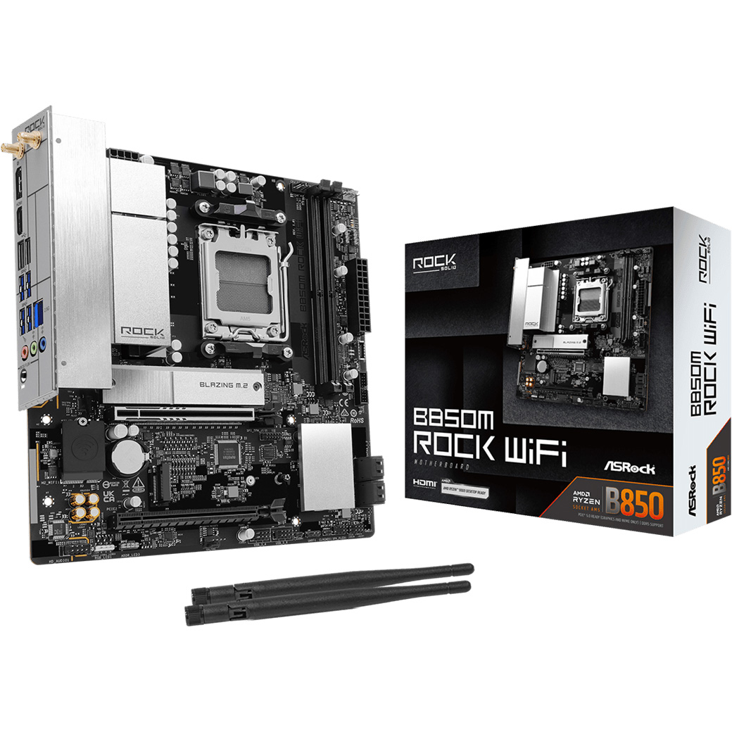Материнская плата ASROCK B850M Rock WiFi