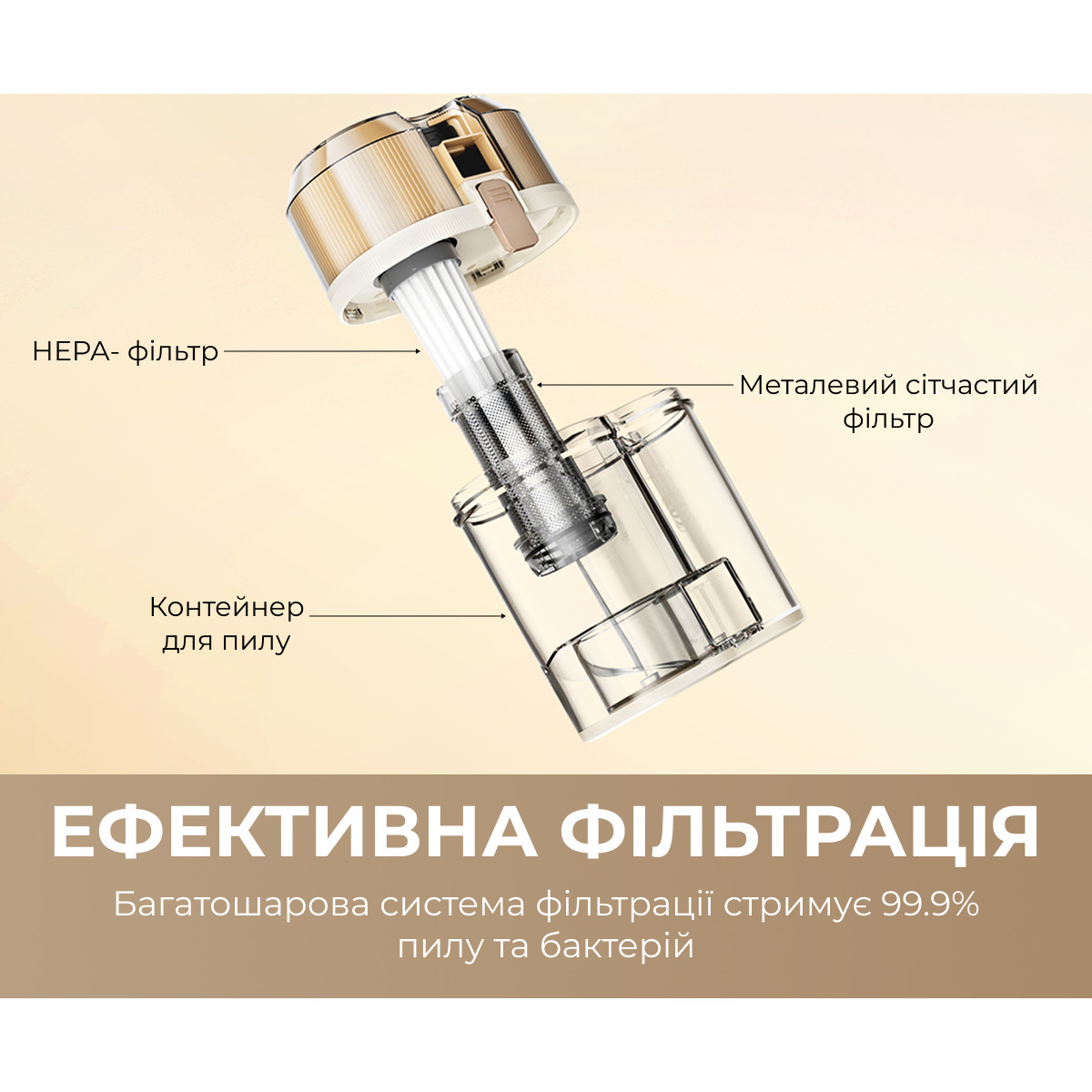 Пылесос для удаления пылевого клеща DREAME S10 (MSV11A)