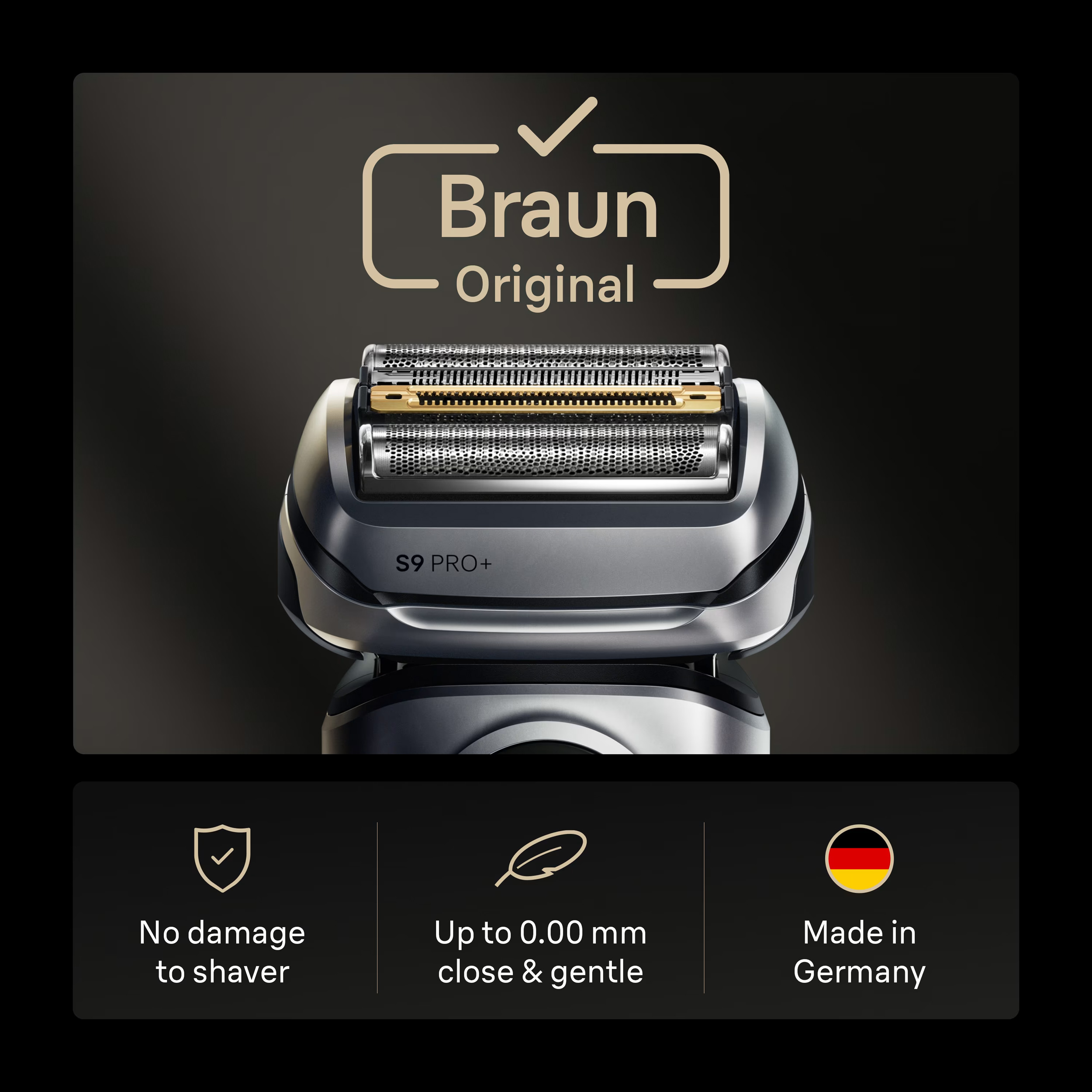 Бритвений блок BRAUN Series 9 Pro+ 96M (80809408)