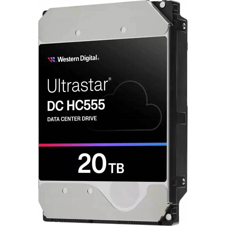 Жорсткий диск 3.5" WD Ultrastar DC HC555 20TB SATA/512MB (WUH722020CLE6L4)