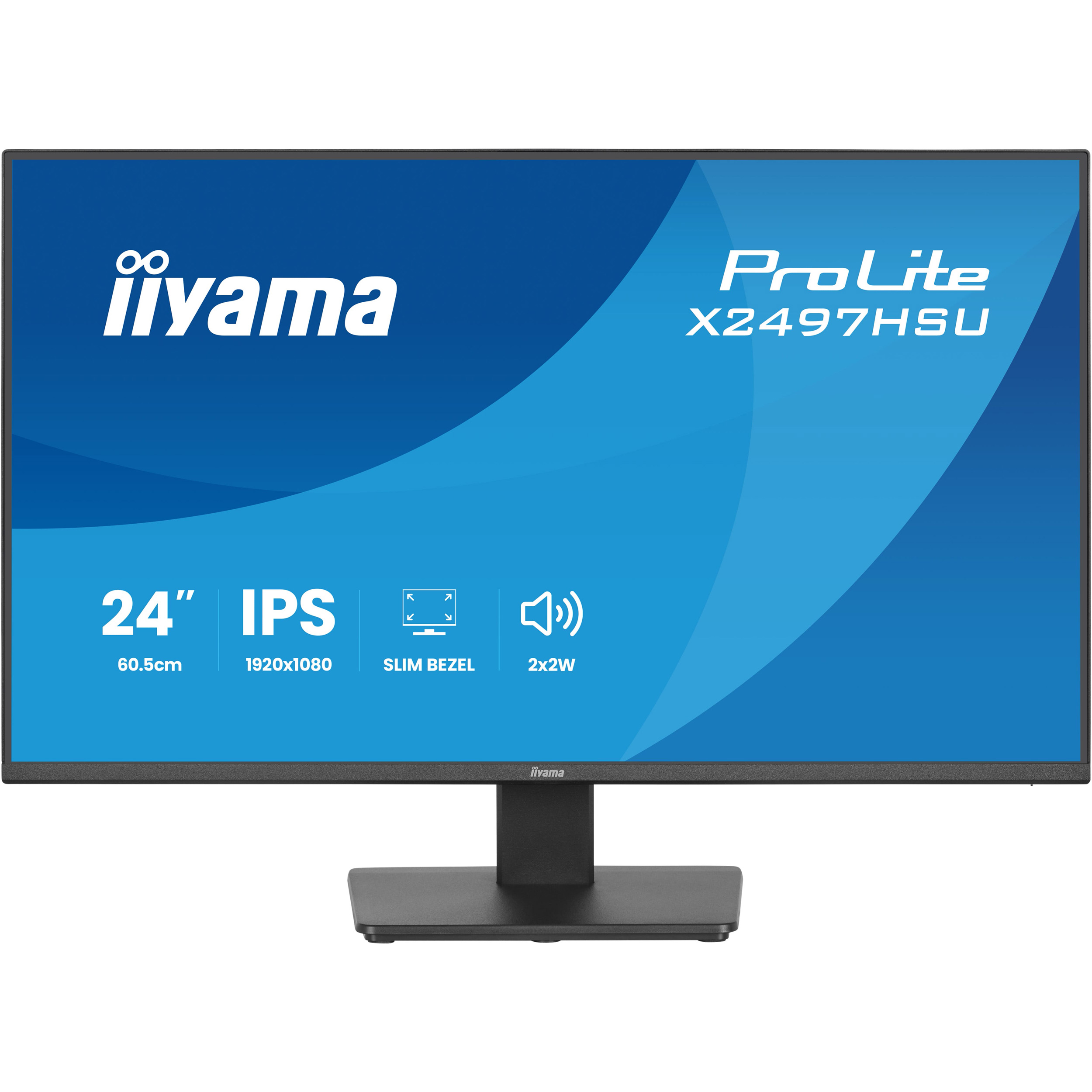 Монітор 23.8" IIYAMA ProLite X2497HSU-B1 Matte Black