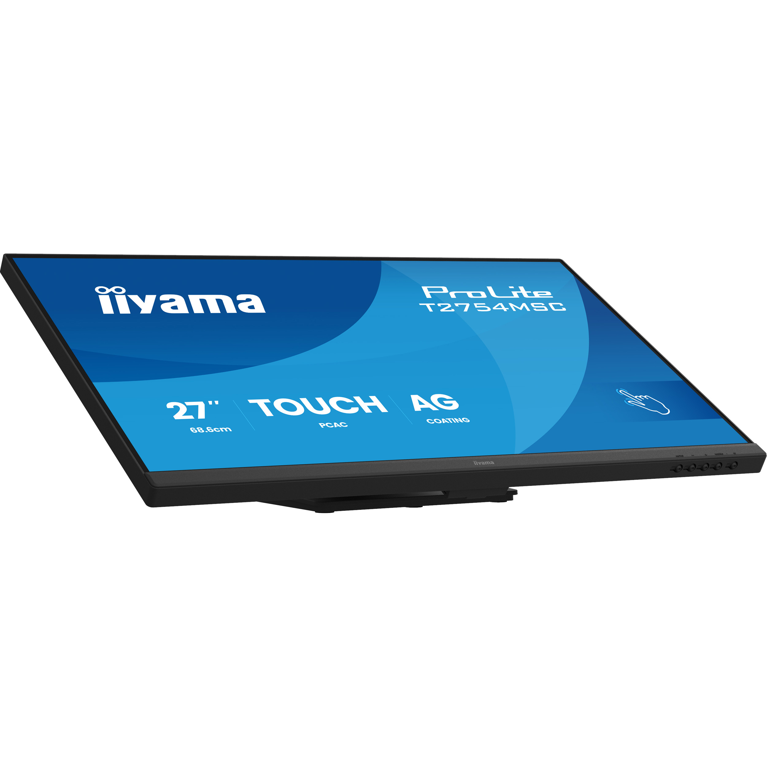 Монитор 27" IIYAMA ProLite T2754MSC-B2AG Matte Black