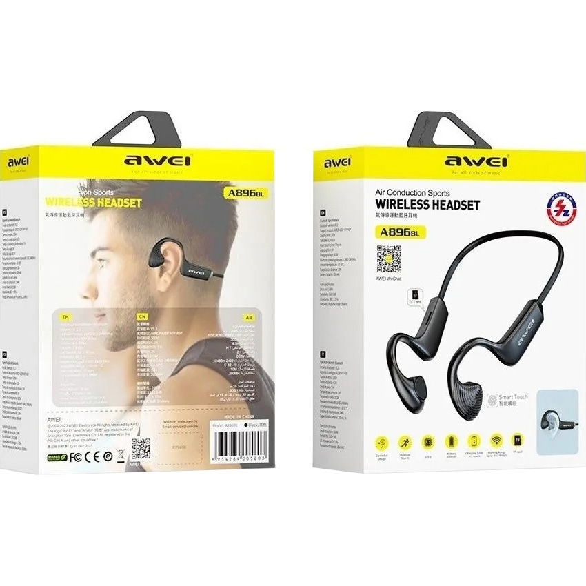 Навушники AWEI A896BL Black