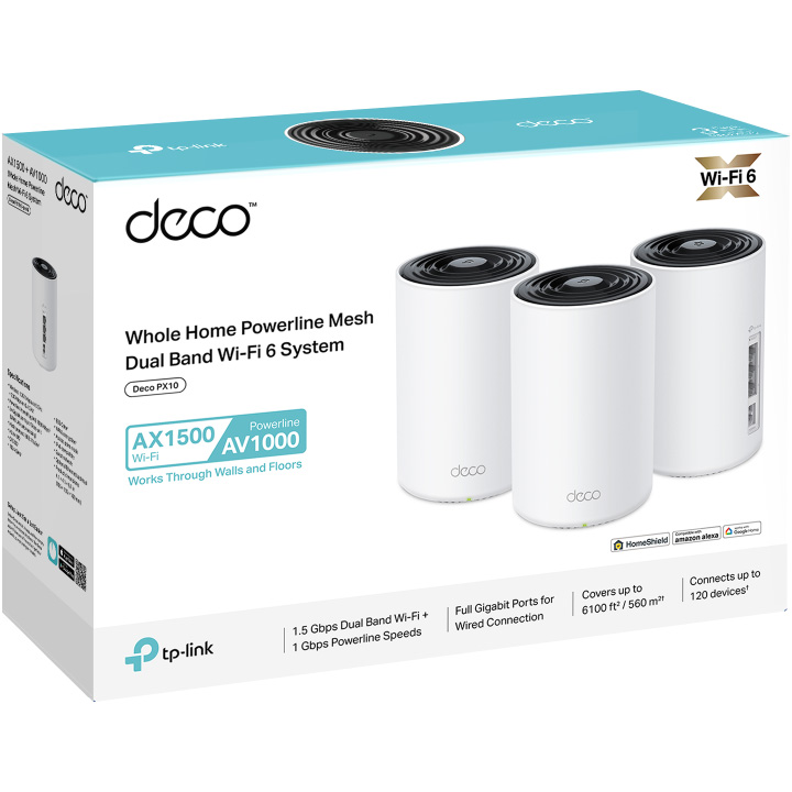 Wi-Fi Mesh система TP-LINK Deco PX10 3-pack