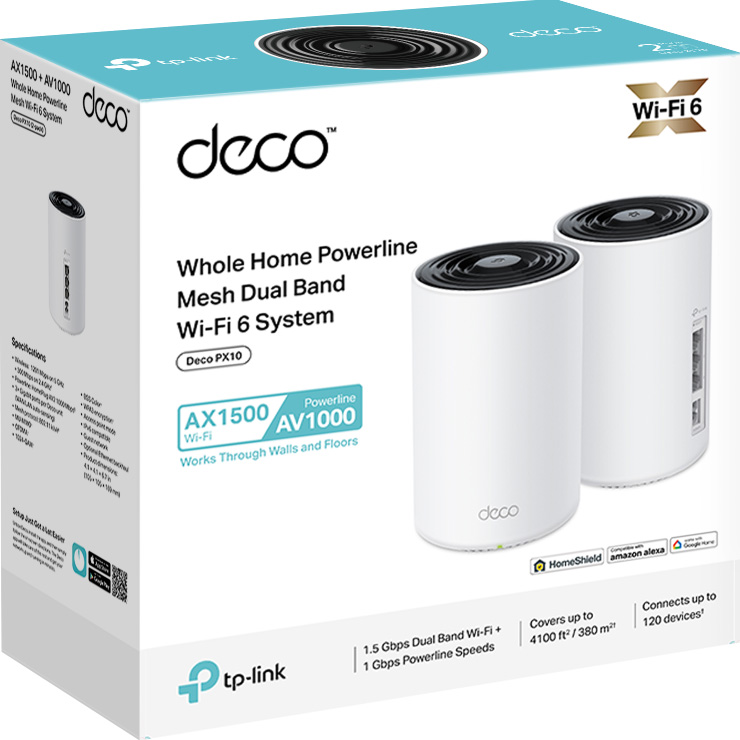 Wi-Fi Mesh система TP-LINK Deco PX10 2-pack