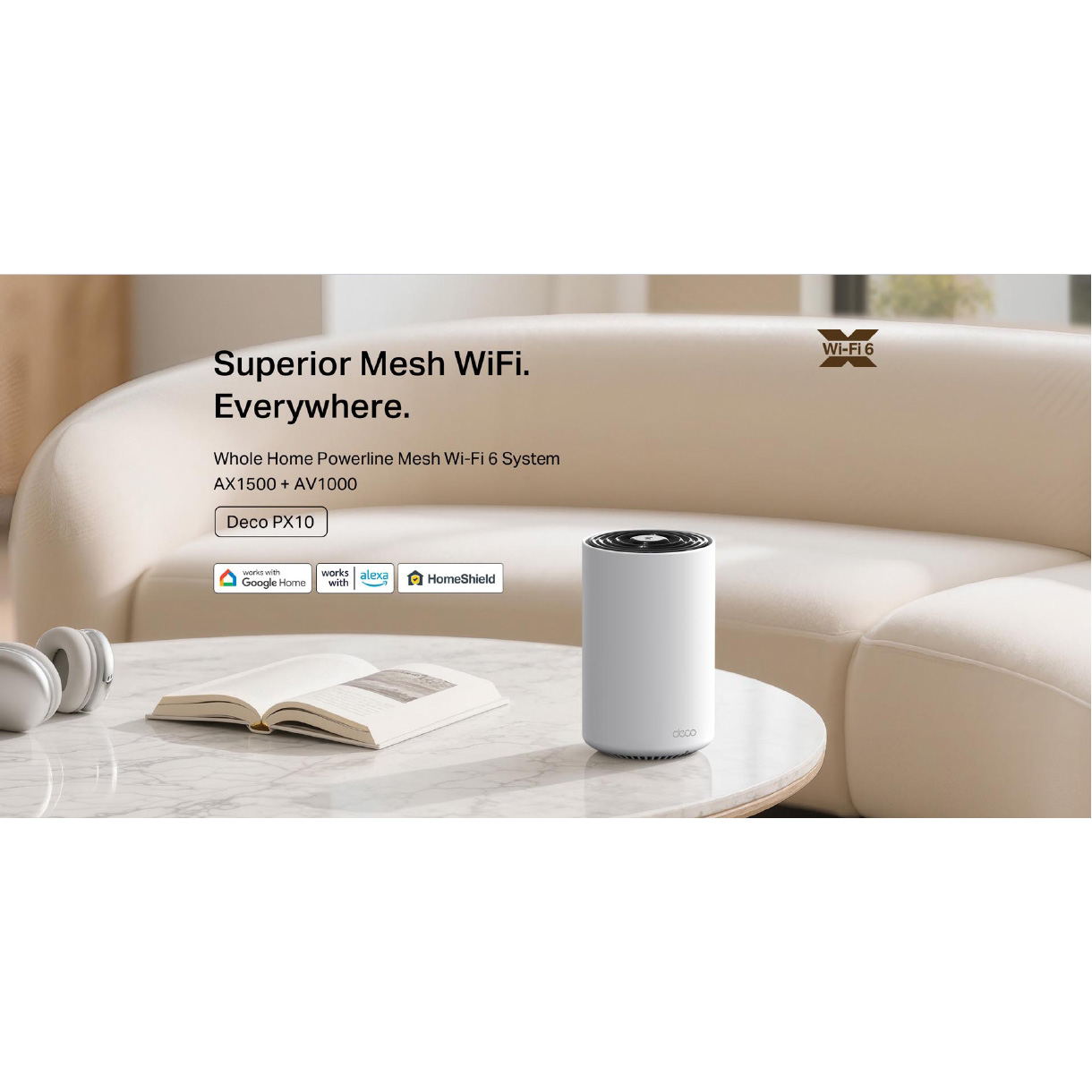 Wi-Fi Mesh система TP-LINK Deco PX10 2-pack