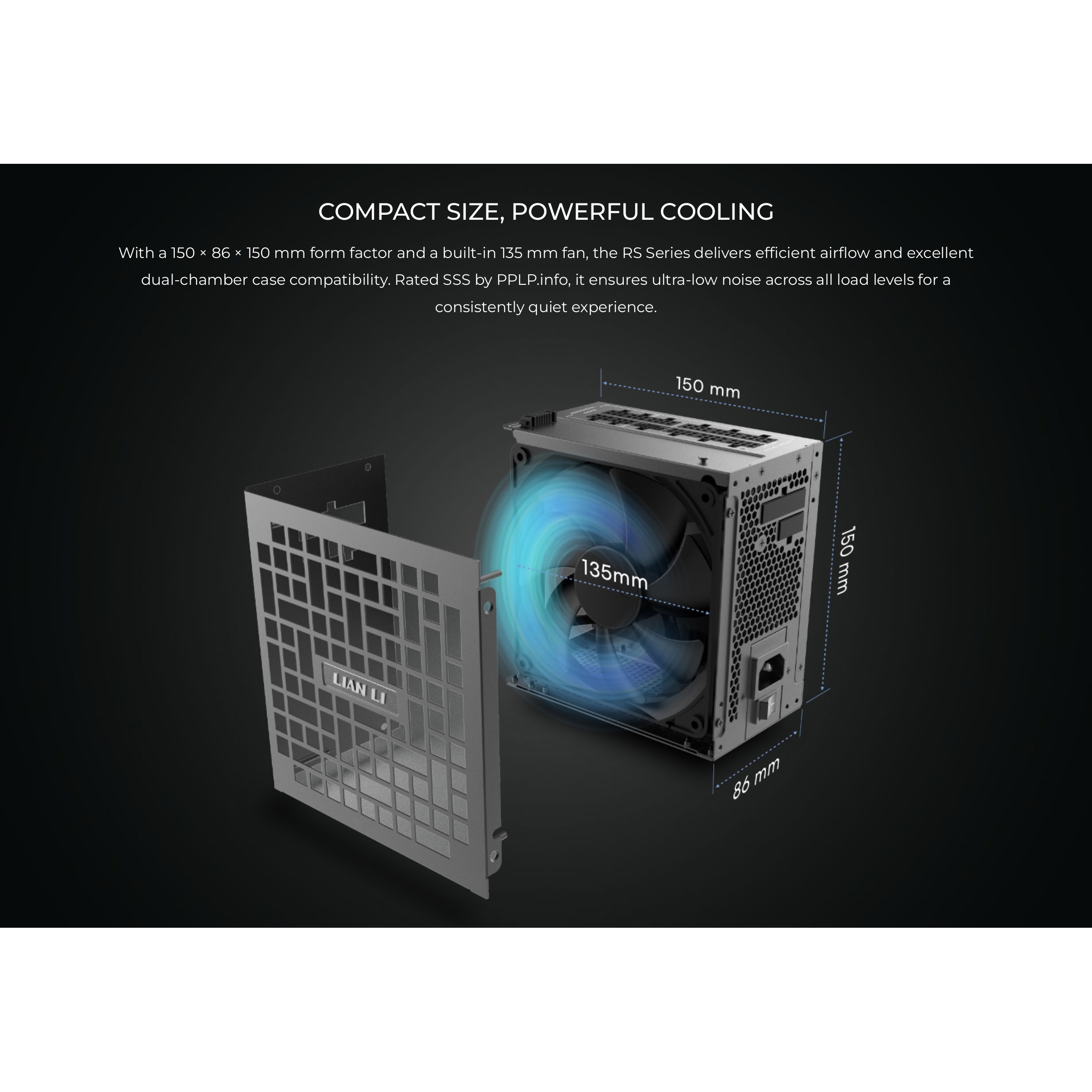 Блок живлення 1200W LIAN LI RS Gold 1200 with Hub White