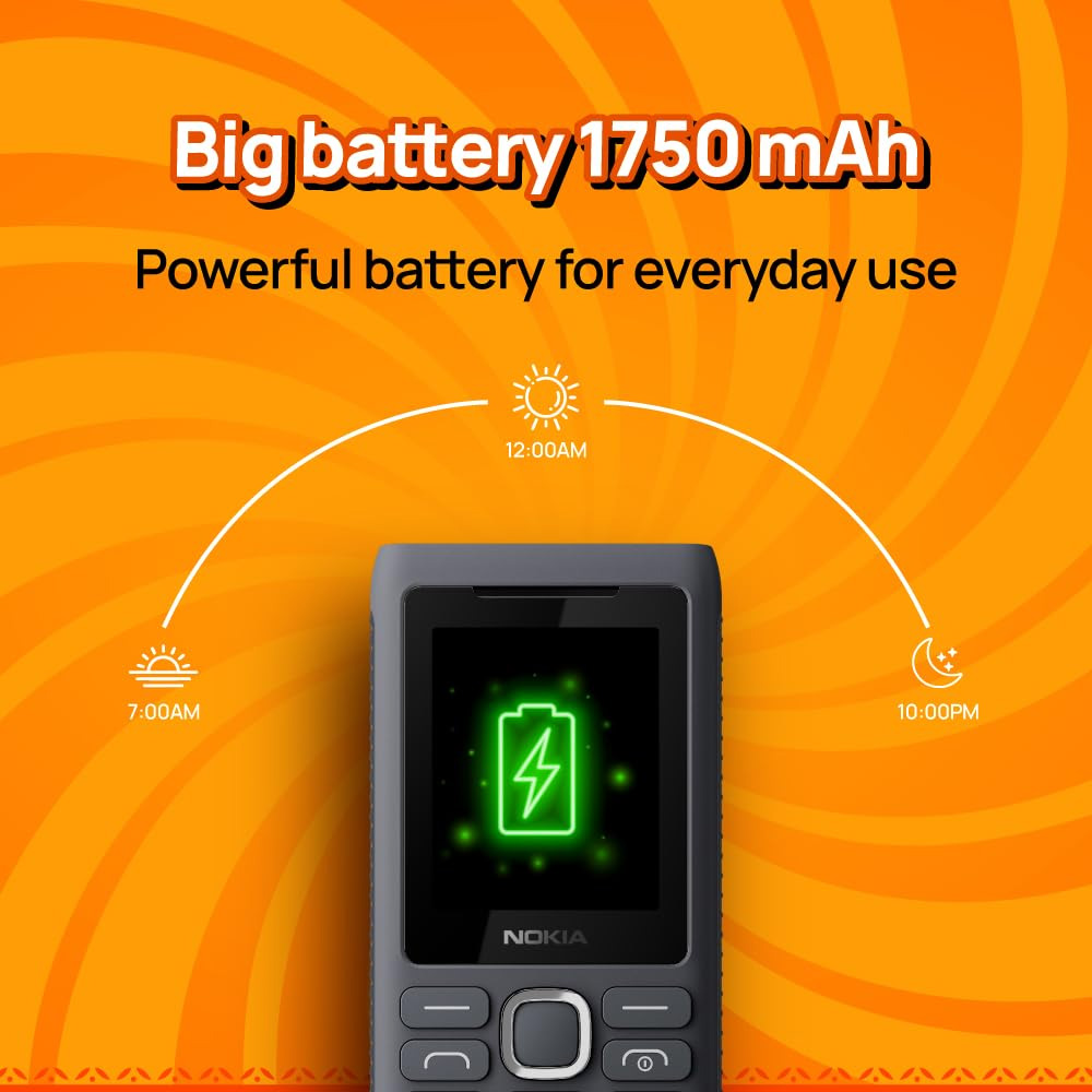 Мобільний телефон NOKIA 110 Power Gray