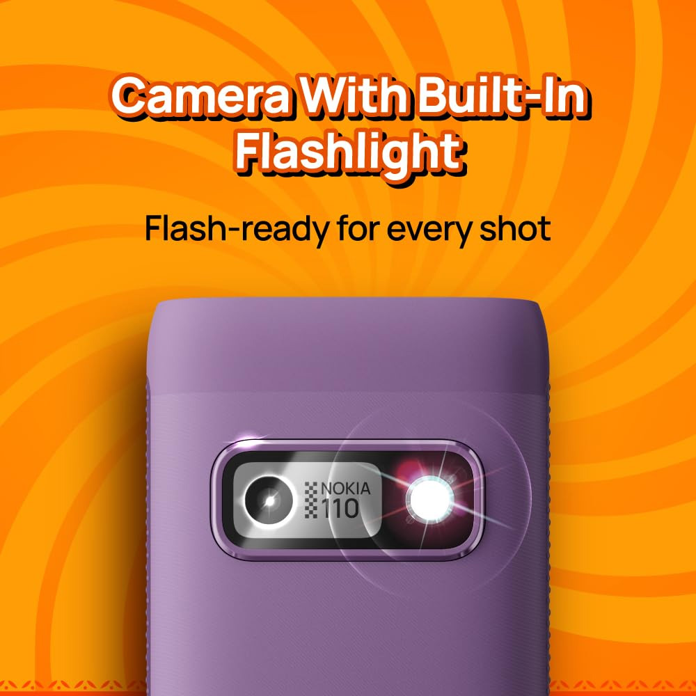 Мобільний телефон NOKIA 110 Power Purple
