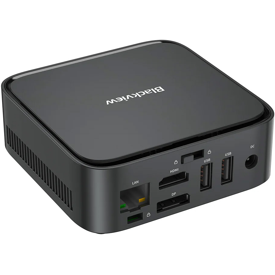 Неттоп BLACKVIEW MP50 Black (R5 3500U 2.1GHz/16GB/SSD 512GB/WF5/BT/W11P)