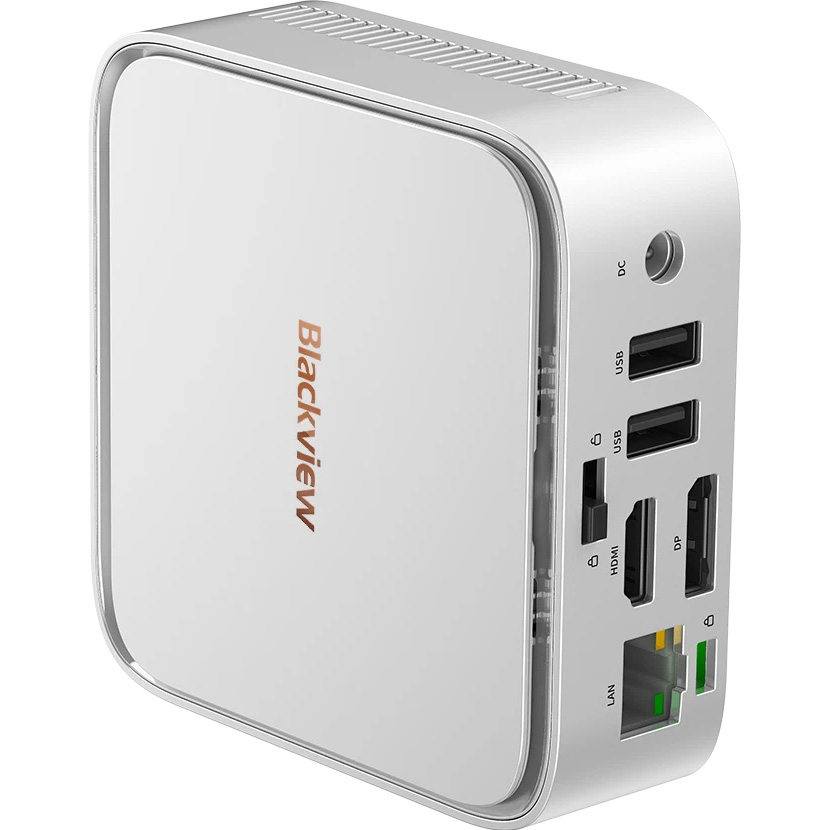 Неттоп BLACKVIEW MP50 Silver (R5 3500U 2.1GHz/16GB/SSD 512GB/WF5/BT/W11P)