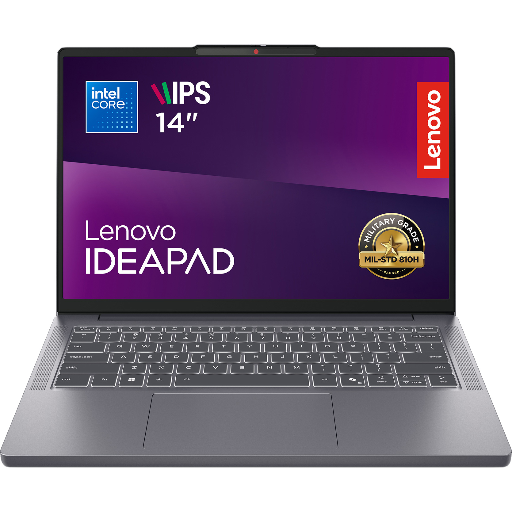 Ноутбук LENOVO Ideapad Slim 3 14IRH10 Luna Gray (83K000AKRA)