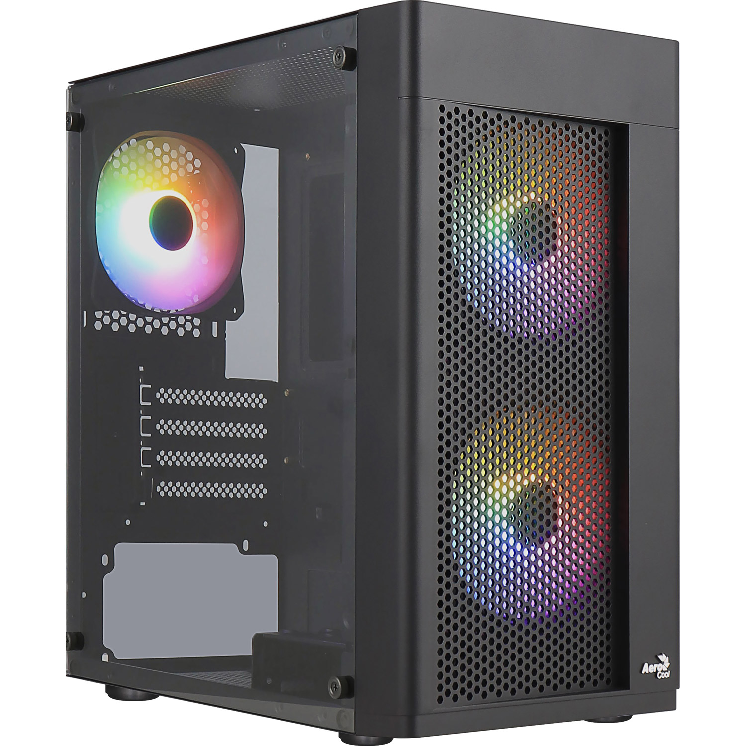 Корпус AEROCOOL Hexform V2 Black 600W (ACCX-PV38004.11)