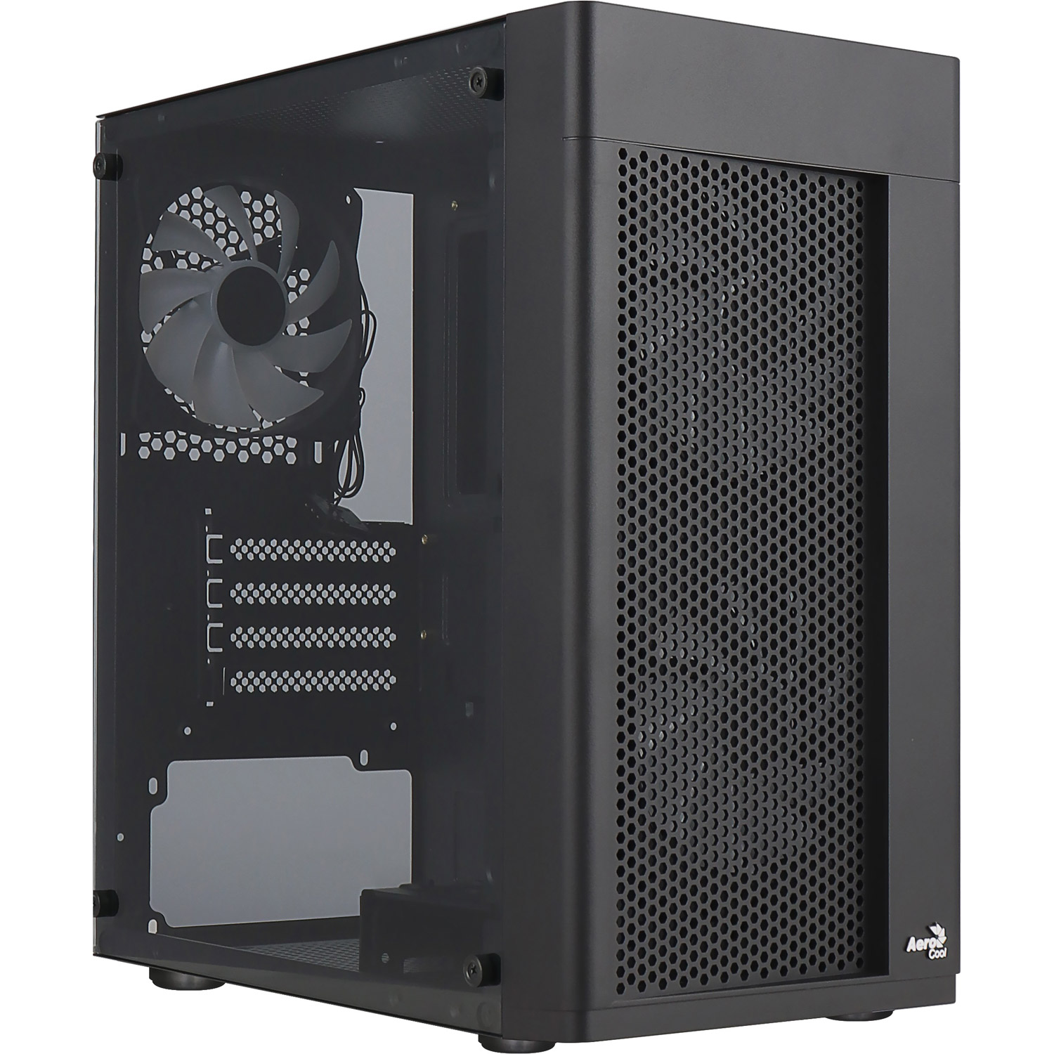 Корпус AEROCOOL Hexform V2 Black 600W (ACCX-PV38004.11)