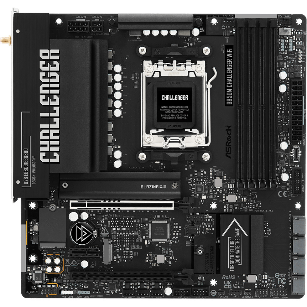Материнская плата ASROCK B850M Challenger WiFi
