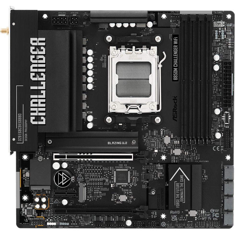 Материнская плата ASROCK B850M Challenger WiFi