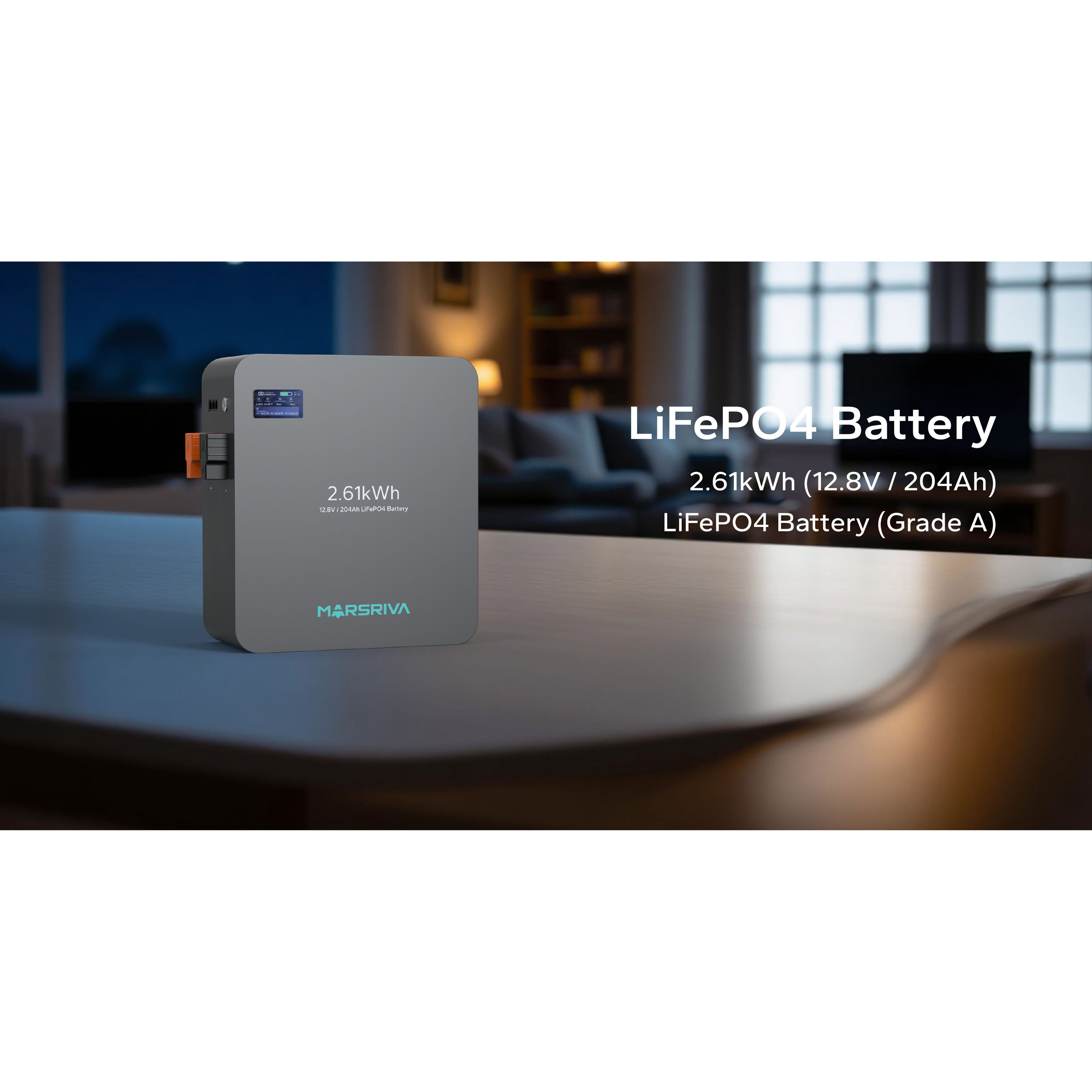 Аккумуляторная батарея MARSRIVA LiFePO4 12.8V 204Ah