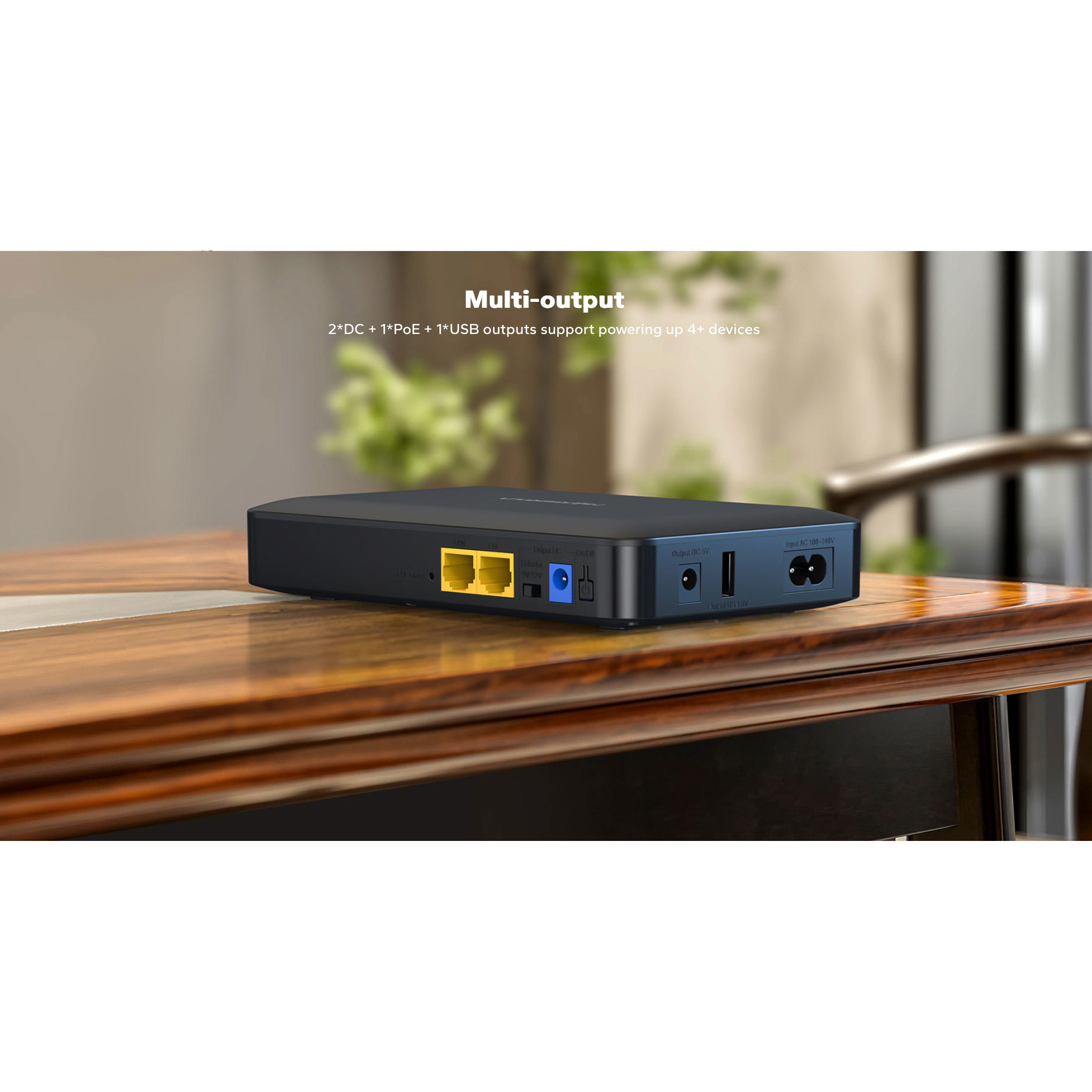 ДБЖ для роутера MARSRIVA KP2 Pro 30W 8000mAh