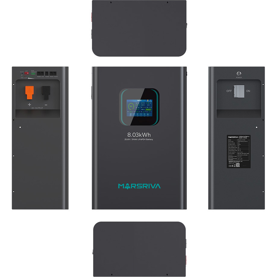 Аккумуляторная батарея MARSRIVA LiFePO4 25.6V 314Ah
