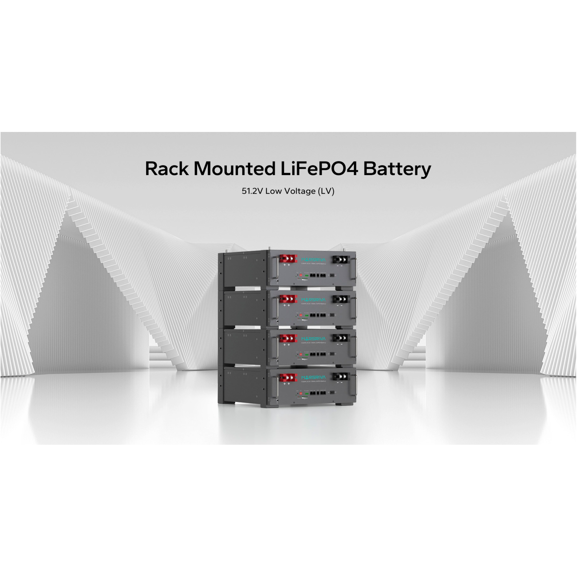 Акумуляторна батарея MARSRIVA LiFePO4 51.2V 100Ah