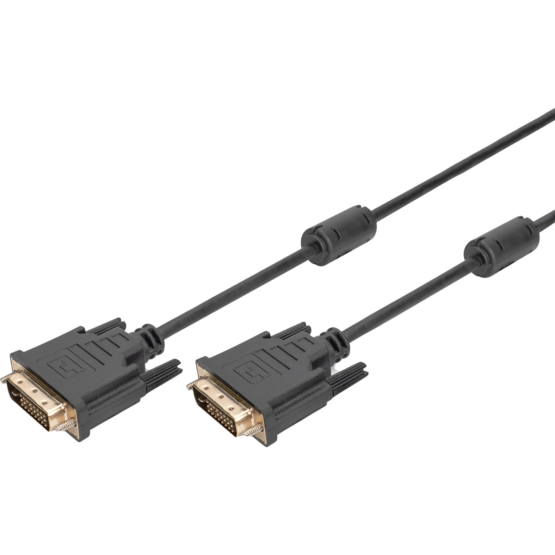 Кабель DIGITUS DVI Connection Cable DVI 3м Black (AK-320101-030-S)
