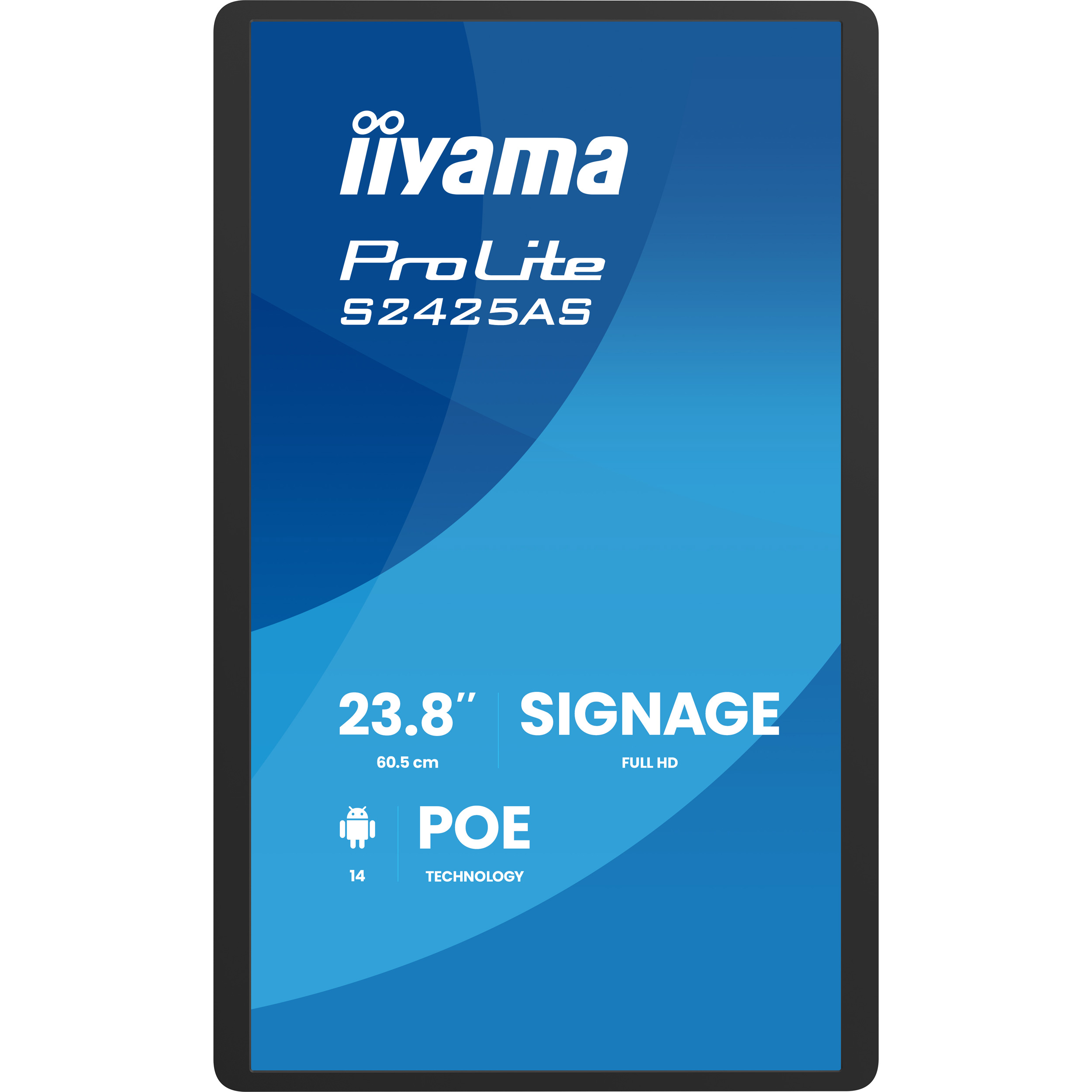 Монитор 23.8" IIYAMA ProLite S2425AS-B1P Matte Black