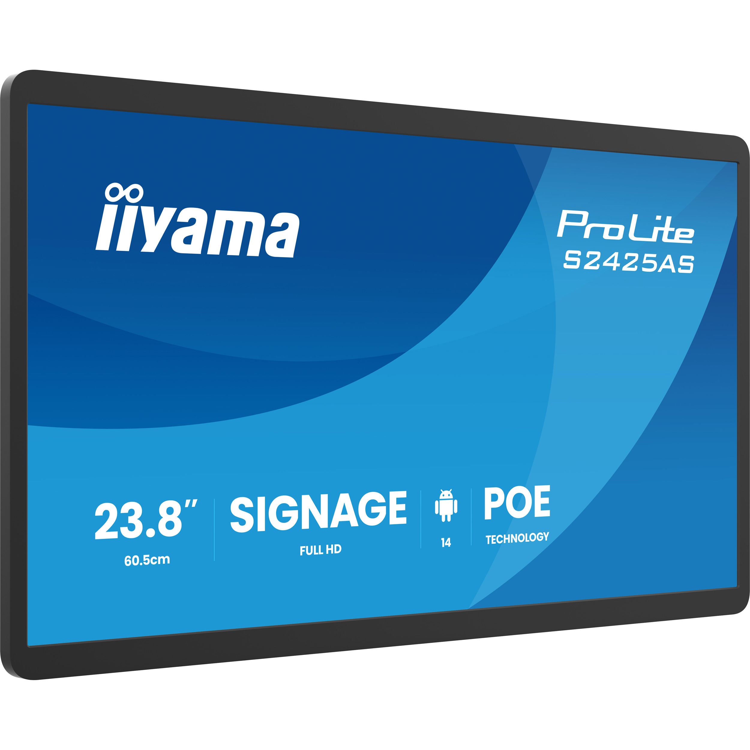 Монитор 23.8" IIYAMA ProLite S2425AS-B1P Matte Black