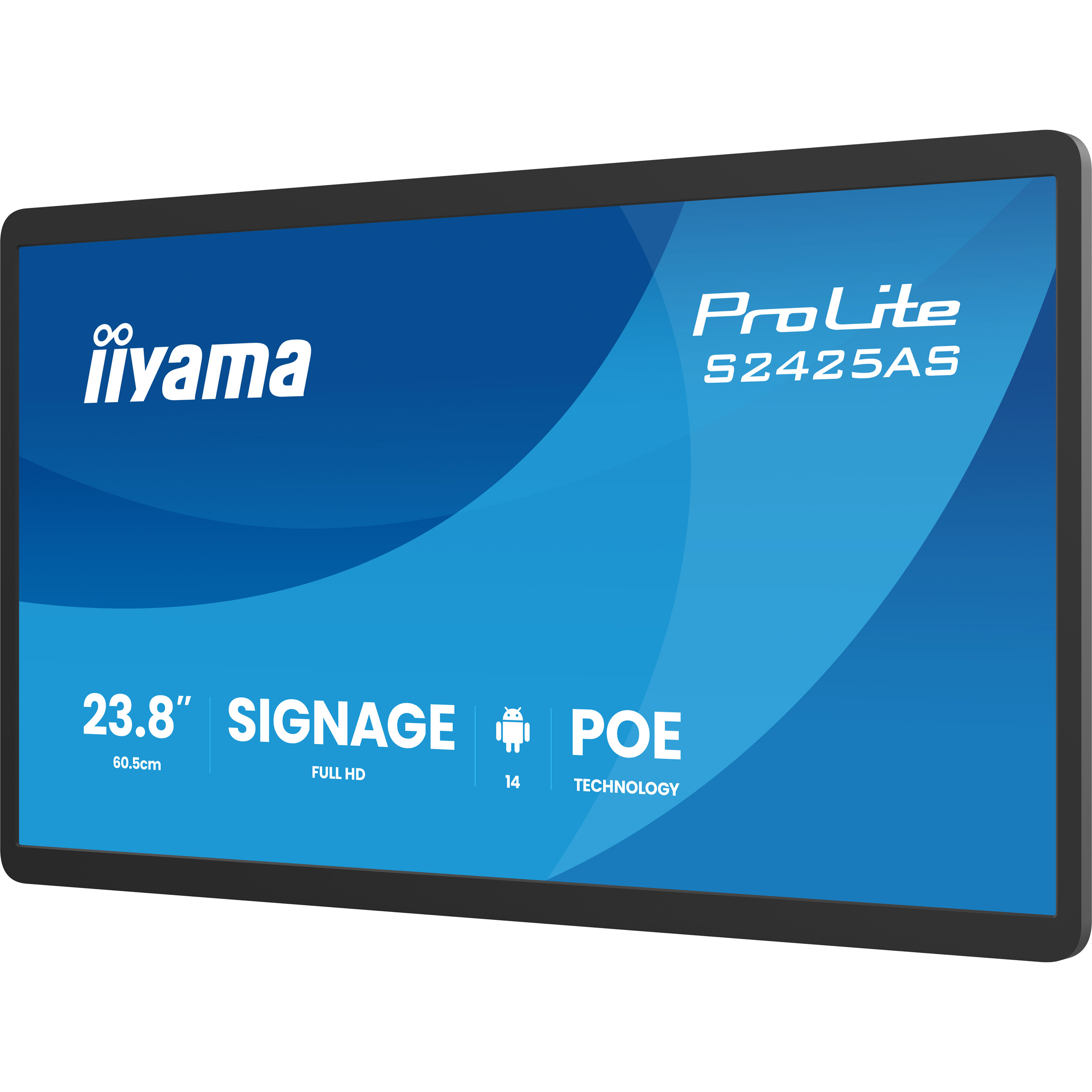 Монитор 23.8" IIYAMA ProLite S2425AS-B1P Matte Black