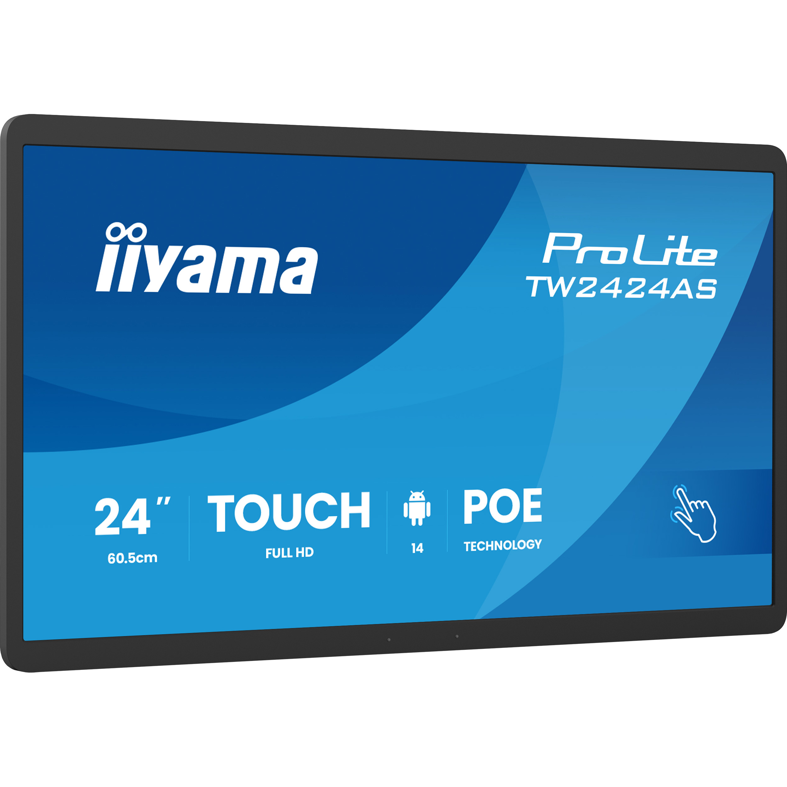 Монитор 23.8" IIYAMA ProLite TW2424AS-B3P Matte Black