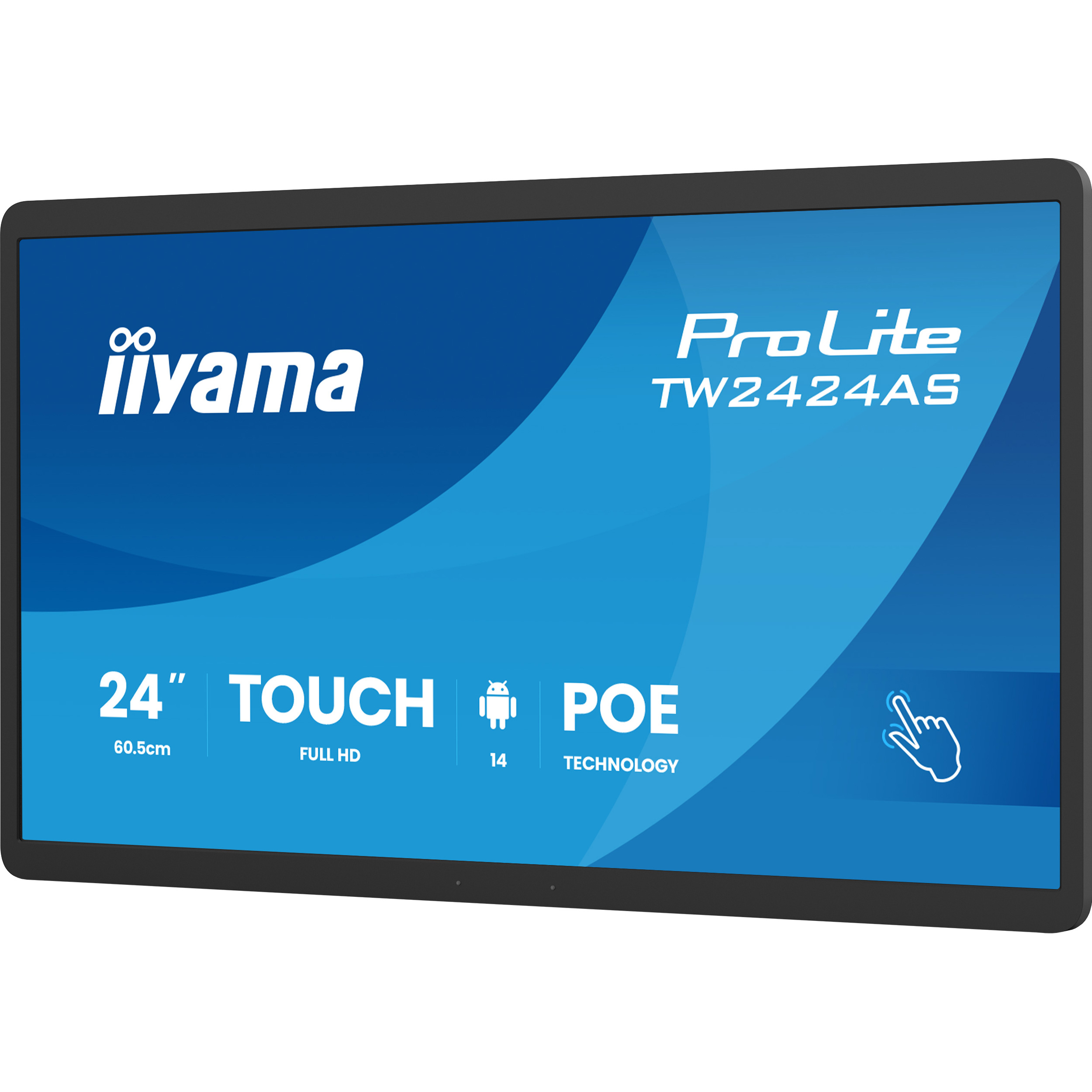 Монитор 23.8" IIYAMA ProLite TW2424AS-B3P Matte Black
