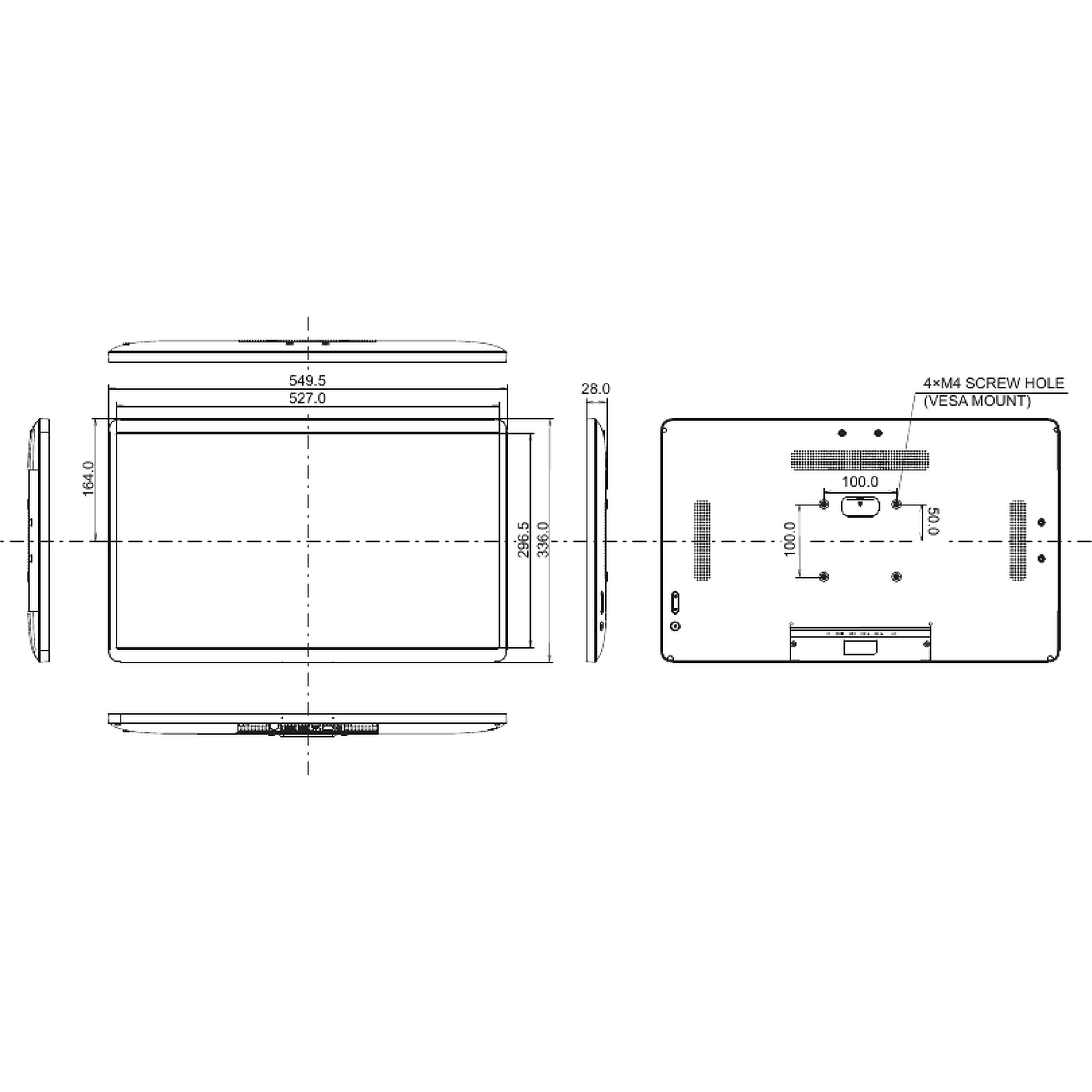 Монитор 23.8" IIYAMA ProLite TW2424AS-B3P Matte Black