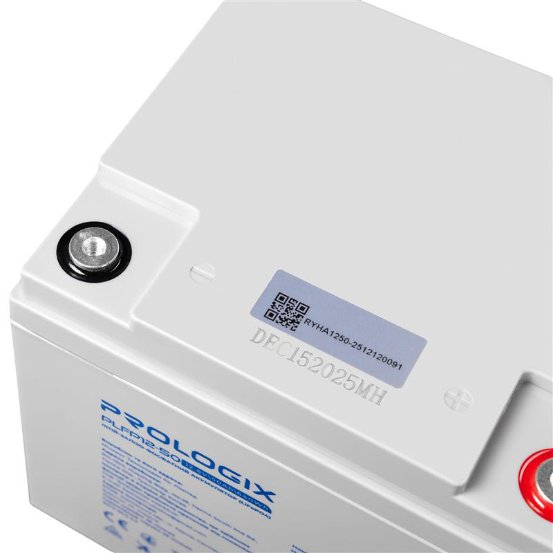Аккумуляторная батарея PROLOGIX LiFePO4 PLFP12-50 (12.8В, 50Ач)