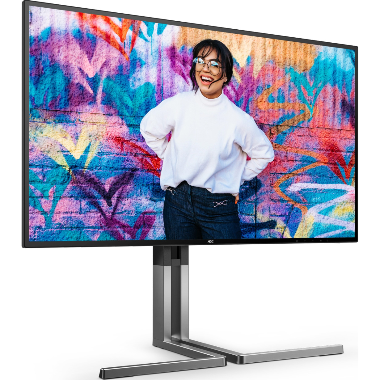 Монітор 27" AOC U27U3CV Black/Silver