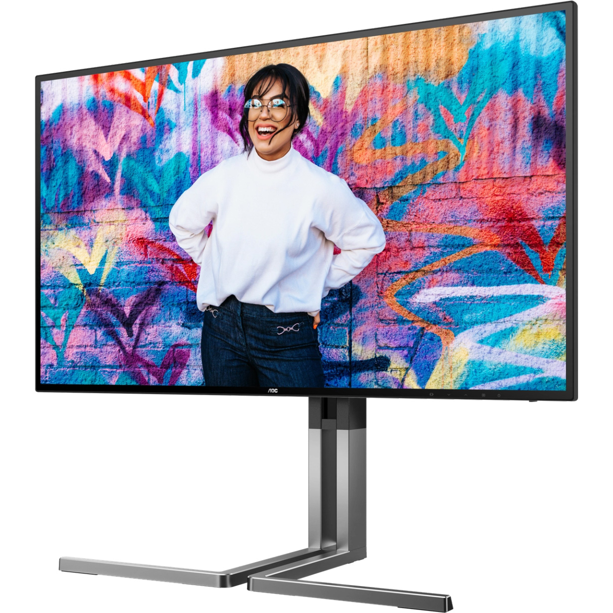 Монітор 27" AOC U27U3CV Black/Silver