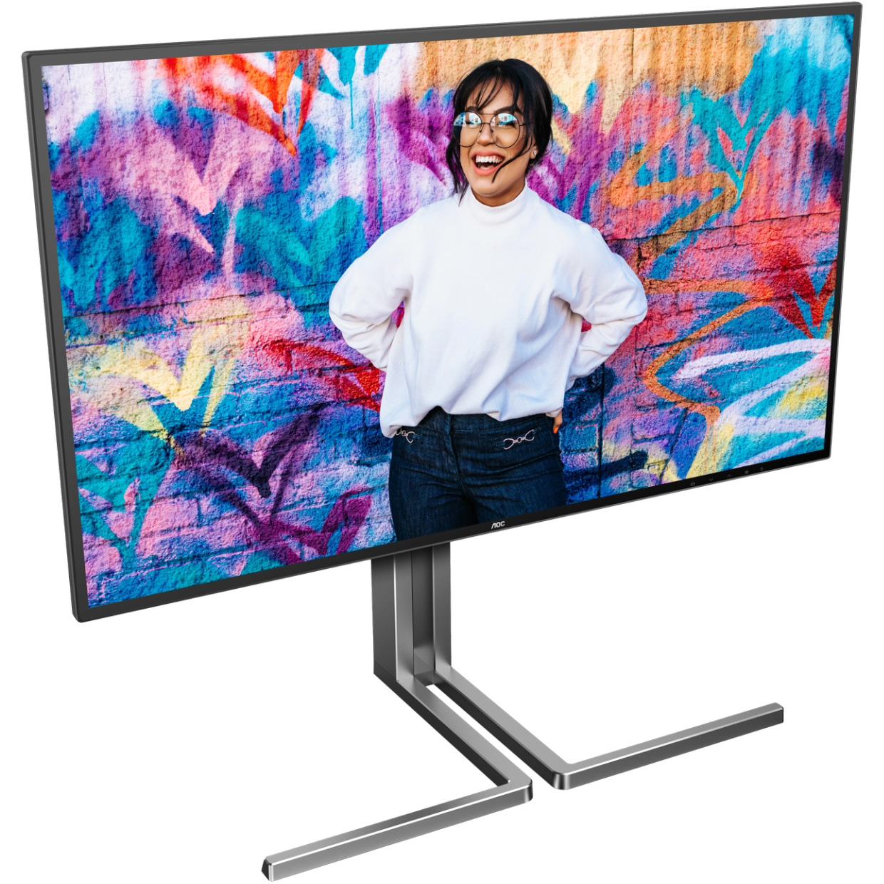 Монітор 27" AOC U27U3CV Black/Silver