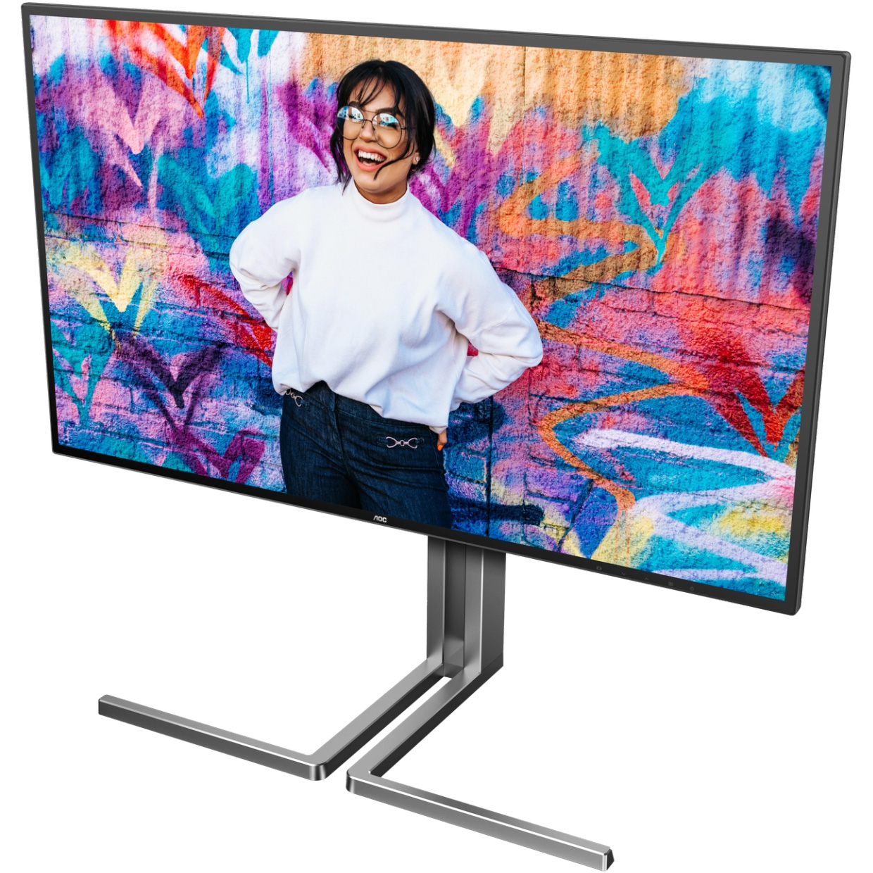 Монітор 27" AOC U27U3CV Black/Silver