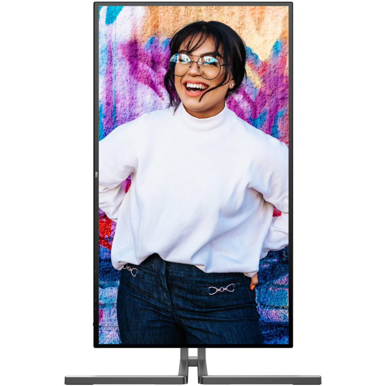Монітор 27" AOC U27U3CV Black/Silver