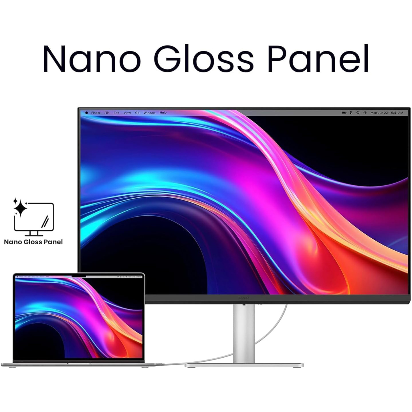 Монитор 31.5" BENQ MA320UP Silver (9H.LP9LB.QBE)