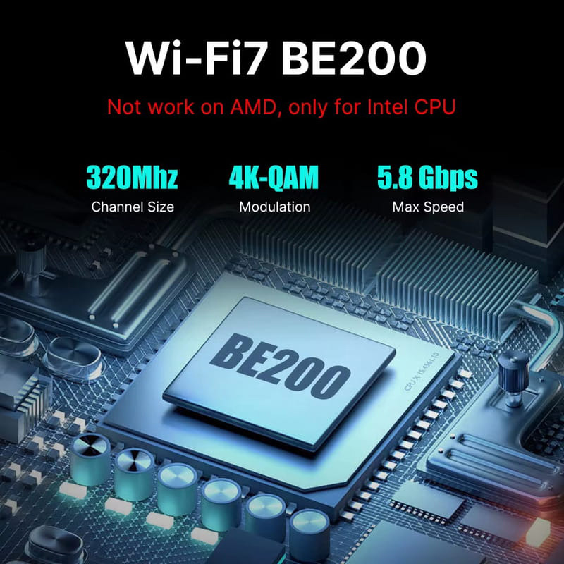 Wi-Fi адаптер FENVI FV-BE8800RGB