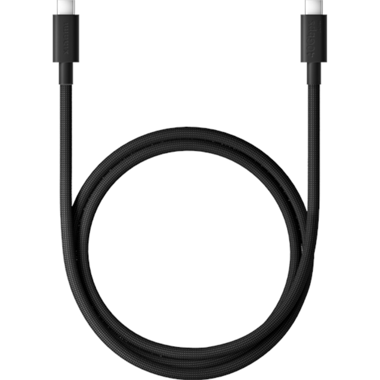 Кабель XIAOMI 6A High-Speed USB4 Braided USB-C to USB-C 1м Dark Gray (BHR087BGL)