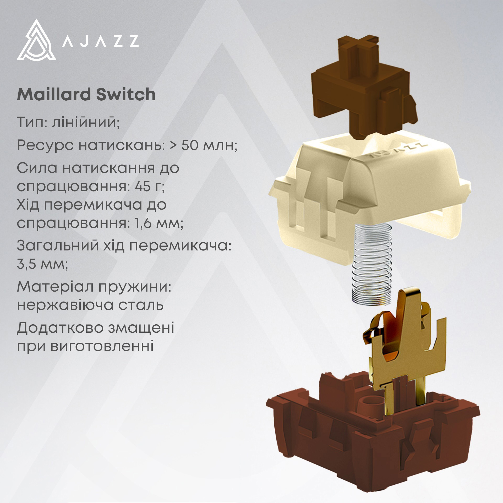 Клавіатура бездротова AJAZZ AK980 V2 Maillard Switch Purple/White/Blue